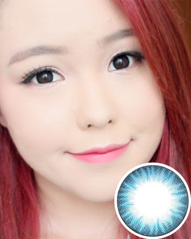 GEO Bella Special Blue 2 Tone Circle Lens BS202 - CircleLensesUSA.com
