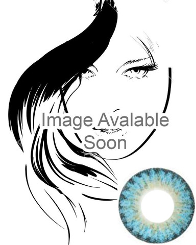 Geo Xtra Blue 3 Tone Circle Lens WTB72 - CircleLensesUSA.com
