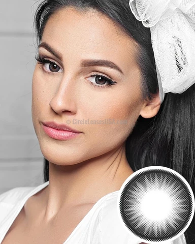 GEO Bella Special Grey 2 Tone Circle Lens BS205 - CircleLensesUSA.com