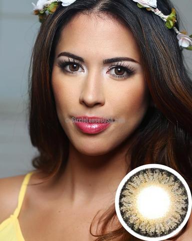 Geo Berry Holic Brown Circle Lens CM954 - CircleLensesUSA.com