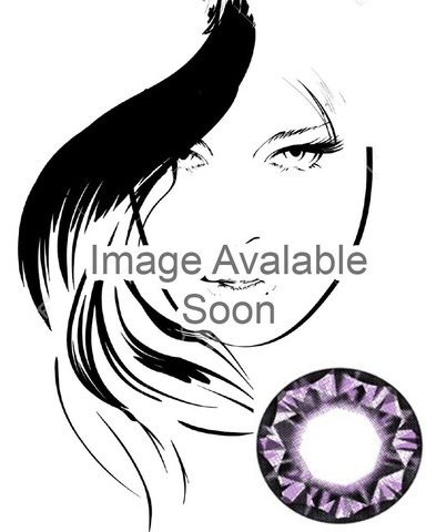 Geo Diamond Violet 2 Tone Circle Lens WTB31