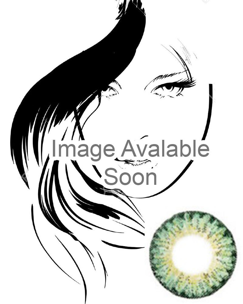 Geo Xtra Green 3 Tone Circle Lens WTB73 - CircleLensesUSA.com
